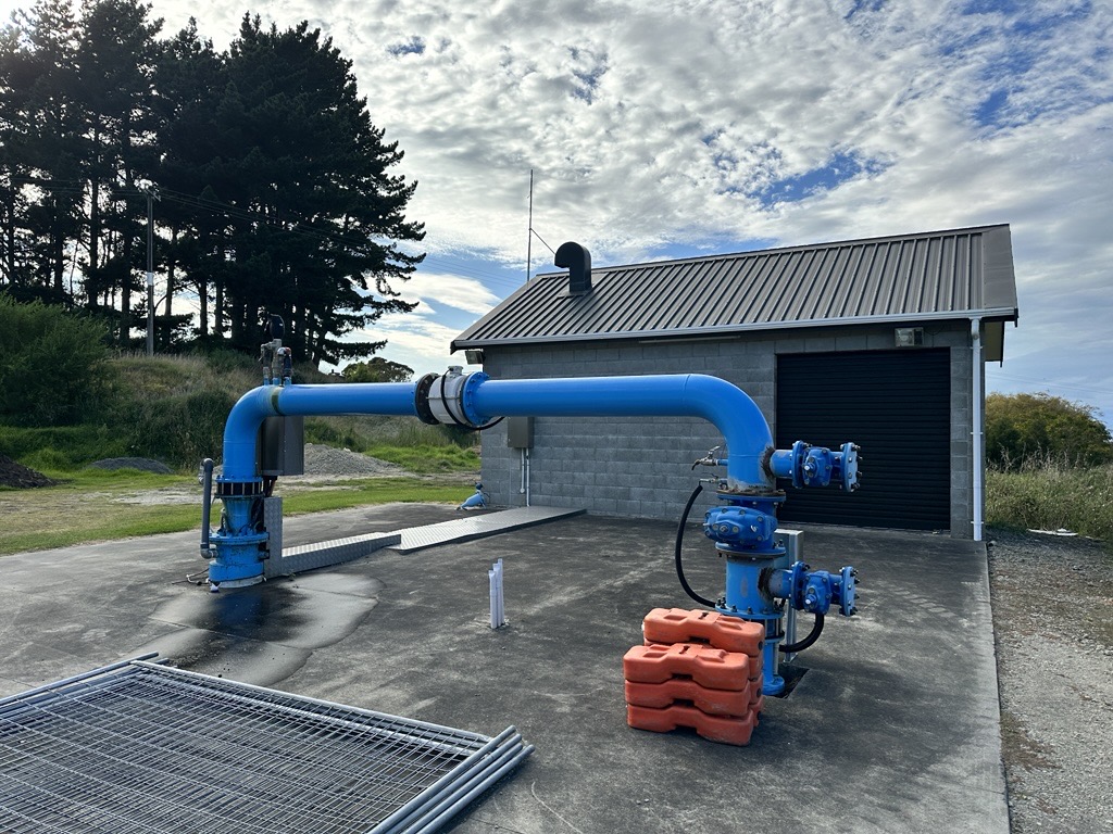 Reservoir and surrounding landscape